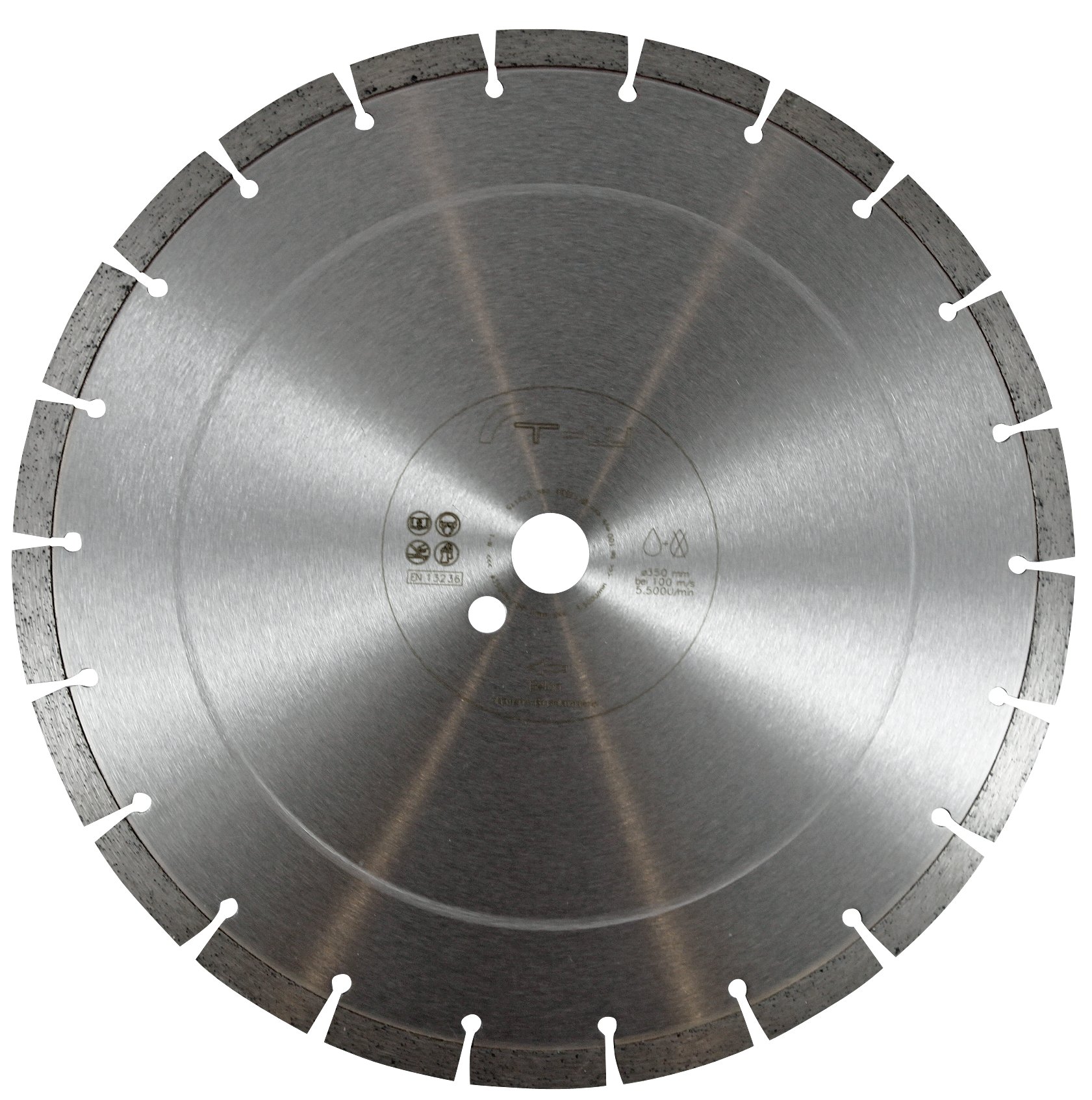 Алмазный диск 350 мм / 25,4 / 3,5 мм бетон, гранит, асфальт, армир. бетон / для ручн. инстр.(Китай)
